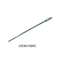 thumbnail image 3 of JoyMoreHome 100PCS 9.06Inch Adjustable Plant Ties - Flexible Green Multi-Function Sturdy Garden Twist Tie for Plant Support, Tree, Shrub, 3 of 8