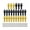 Black Yellow, variant on Almencla 26 Pieces Table Soccer Men Repair Parts Football Machine Accessories Black Yellow