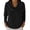 Black, variant on Women's Lightweight Cowl Neck Sweater, Casual Long Sleeve Waffle Knit Pullover with Relaxed Loose Fit, Breathable Soft Top for Fall Winter Daily Wear Black