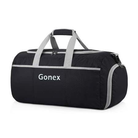 Gonex 50L Economic Packable Travel Duffle, Lightweight Luggage Duffel Sports Gym Bag with Shoe