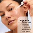 thumbnail image 3 of Olay Face Serum Night Super Serum Skin Care, 5 in 1 Anti-Aging, All Skin Types, 1.0 fl oz, 3 of 12