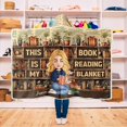 thumbnail image 4 of Wiueurtly Wearable Hooded Blanket Book Lover Reading Gift Creative Literary Gift Bookworm Gift Book Enthusiast Blanket, 4 of 9