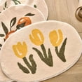 thumbnail image 3 of Alfombrilla absorbente de agua, suave, ecológica, con estampado floral, para baño, interior y dormitorio, 40 x 60 cm., 3 of 5