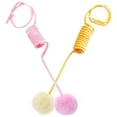 thumbnail image 3 of Shisuyan 2 Pcs Jouet Interactif pour Chat avec Ressort pour Jeu Intérieur pour Chats, 3 of 9