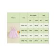 thumbnail image 4 of FEORJGP Little Girl Summer Cami Dress 2-6Y Kids Sleeveless Tie-up Shoulder A-Line Dress Strap Shirred Tulle Patchwork Princess Dress Cute Casual Dress for Daily Party, 4 of 8