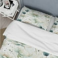 thumbnail image 4 of Designart "Polka Dots In Enchanted Gardens" Beige Polka Dots Bedding Covert Set - Modern & Contemporary Bed Set With 2 Shams, 4 of 5
