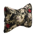 thumbnail image 1 of Almohada cervical para coche, cómoda almohada de descanso para asiento de coche, color negro Koi negro, 1 of 9