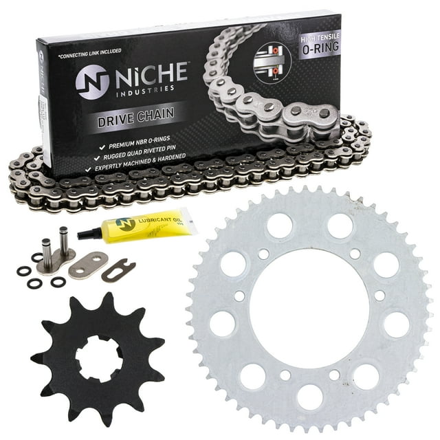 Niche Sprocket Chain Set for Derbi Senda R 50 11/53T 420 O-Ring Motorcycle MK1004509