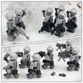 thumbnail image 7 of 12pcs SWAT + Humvee Set Military Counter-Terrorism Mini Figures Building Blocks Toy Model, 7 of 7