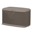 thumbnail image 1 of Caja Rubbermaid para almacenamiento exterior, tamaño mediano, 275 L, color marrón, 1 of 8