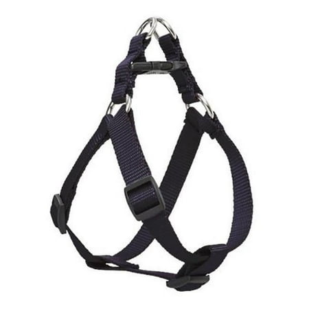UPC: 0746889275442 | LupinePet Basic Solids Black Black Nylon Dog Harness