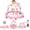 Light pink, variant on Foldable Baby Walker 9-Level Height Adjustable 360° Non-Slip Wheels for Infants 6-18 Months Light Pink