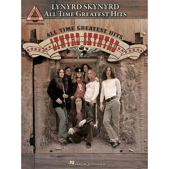 Lynyrd Skynyrd All Time Greatest Hits Guitar Recorded Versions Note-For-Note Guitar Tab 14 Songs Including Free Bird, Sw, (Paperback)