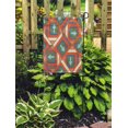 thumbnail image 2 of NUDECOR Accent Abstract Pattern Arrows on Button Boho Bottom Cranky Download Garden Flag Decorative Flag House Banner 28x40 inch, 2 of 2