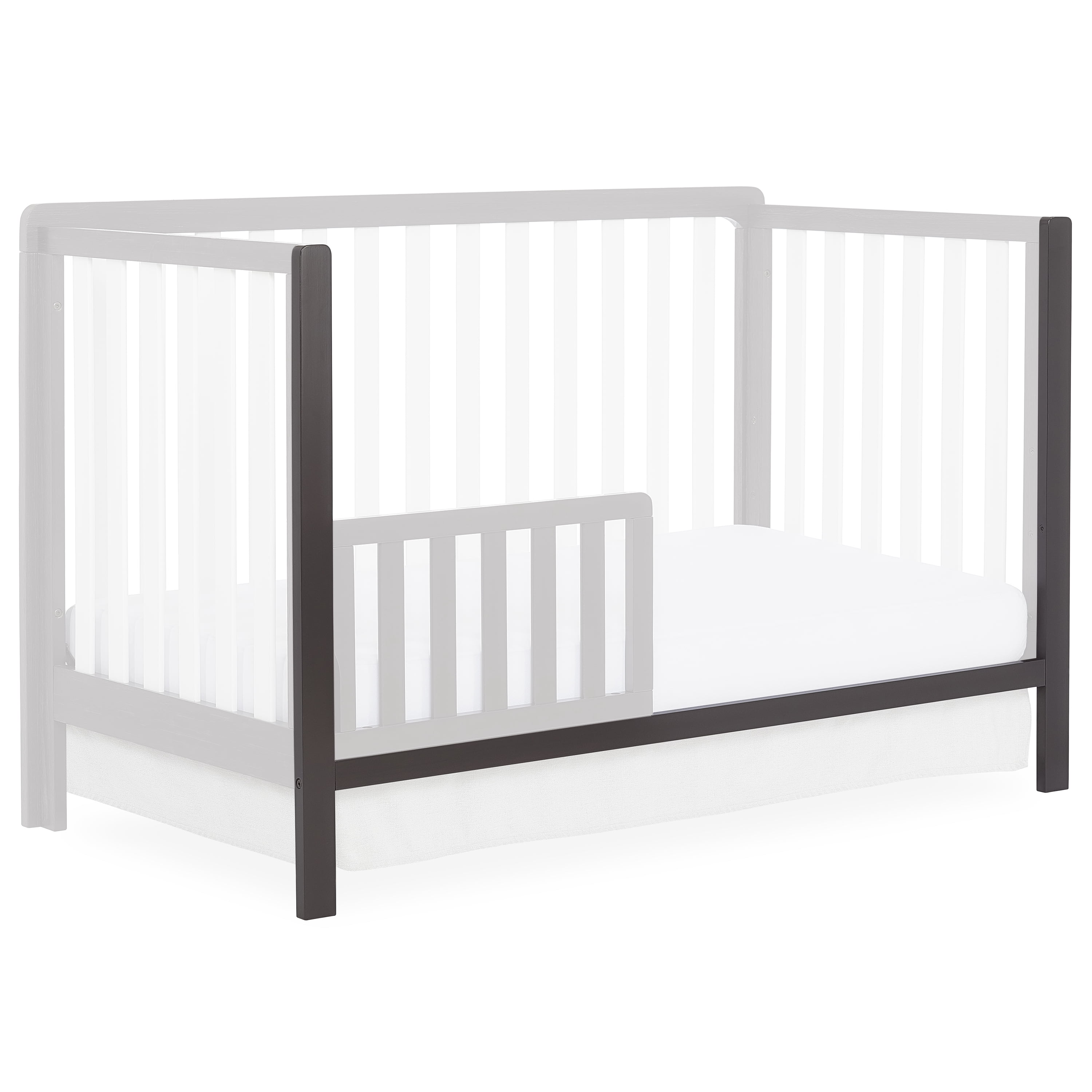 Dream On Me Ridgefield Convertible Crib Conversion Post, Dark Espresso