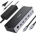 thumbnail image 1 of Estación de acoplamiento USB C para monitores MOKin 3 con 2 HDMI DisplayPort, 1 of 8