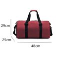 thumbnail image 2 of Sac de Sport, Sac de Sport pour Gym avec Poche Humide et Compartiment à Chaussures, Sac de Voyage Weekender, 2 of 5
