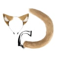 thumbnail image 2 of Conjunto de orejas y cola de animal Yinane para cosplay de niños y adultos cola larga de animal para baile de graduación carnaval Gato, 2 of 8