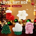 thumbnail image 4 of Juego de 5 velas perfumadas para decorar el hogar con diseño de ambiente festivo de velas navideñas, 4 of 6