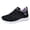Purple, variant on Women's Breathable Running Shoes, Lace Up Mesh Walking Footwear for Outdoor Leisure