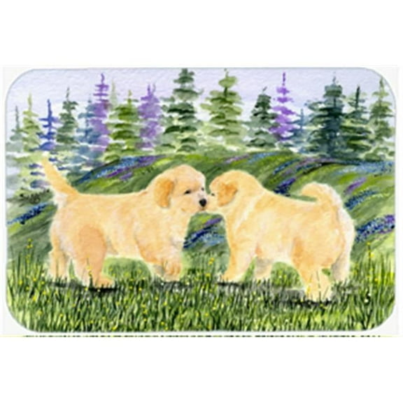 Golden Retriever Mouse Pad, Hot Pad & Trivet