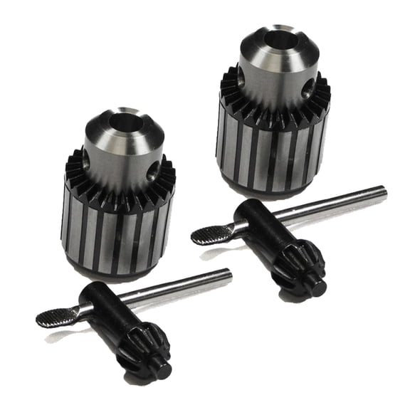 DeWalt DW130/DW131/DW132 Replacement (2 Pack) Chuck & Key - 135514-00-2PK