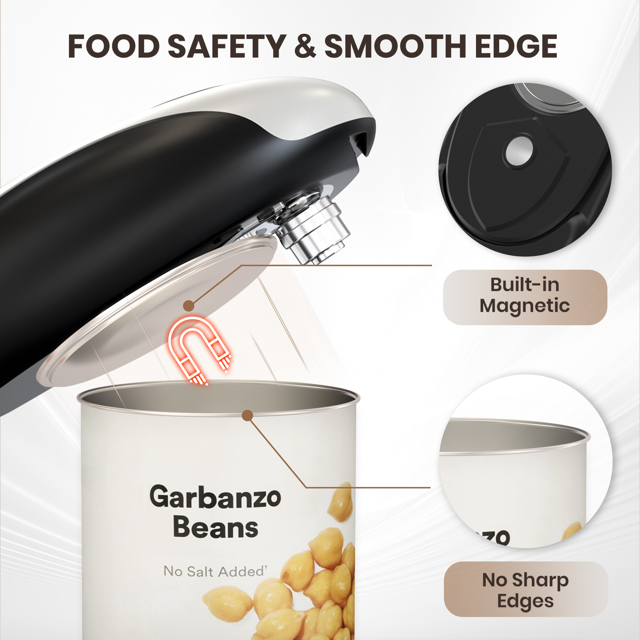 Moreblue One-Touch Automatic Electric Can Opener photo 8