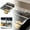 B, variant on Suction Cup Kitchen Drain Rack and Food Catcher with Mesh Strainer for Waste Disposal 50PCS