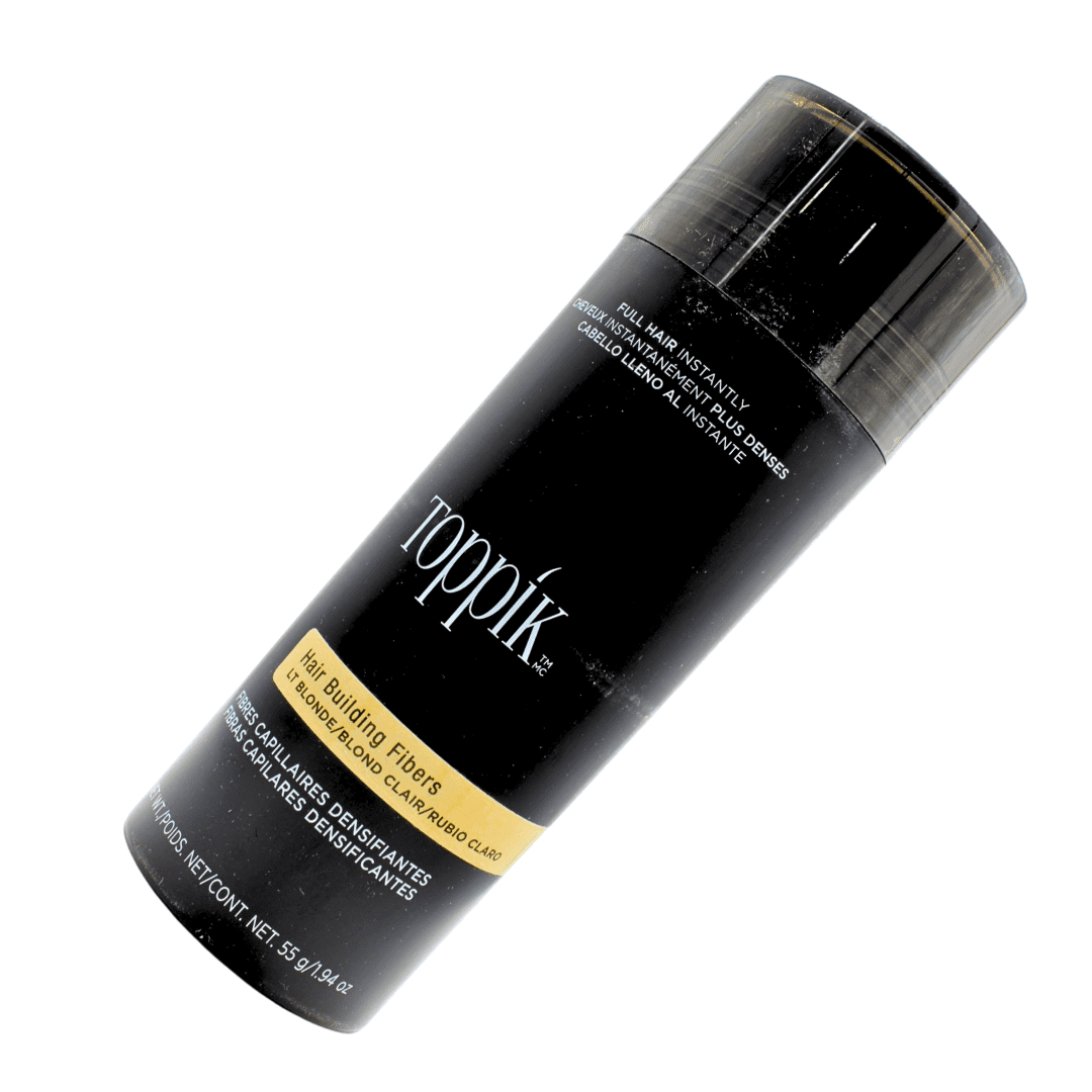Toppik Light Blonde 55 g / 1.94 oz Hair Building Fibers, Fill In Fine or Thinning Hair