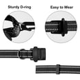 thumbnail image 4 of Paipaitek Replacement Shock Collar Strap, 3/4 inch Dog Collar Fit All Brands of Shock Training Collars and Bark Collars - Durable and Adjustable - Reflective Black Dog Collar, 4 of 9