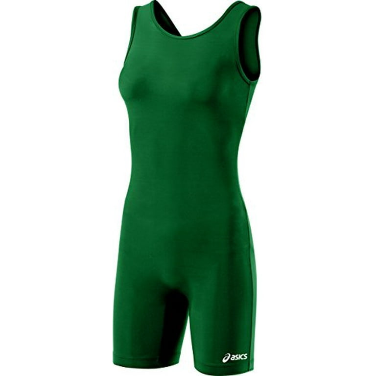 ASICS Womens Wrestling Bodysuit Jumpsuit Green XX Large Walmart