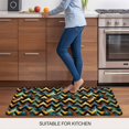 thumbnail image 5 of Contemporary Geometric Door Mat&nbsp;Indoor Outdoor Entrance, Non Slip Small Rug for Kitchen Bathroom Entryway Rug, Modern Abstract Art Washable Doormat Floor Mat for Office Home Decor 18x30 Inch, 5 of 8