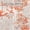 Gray/Orange, variant on Safavieh Madison Oscar Abstract Area Rug, Beige/Gray, 6' x 9'