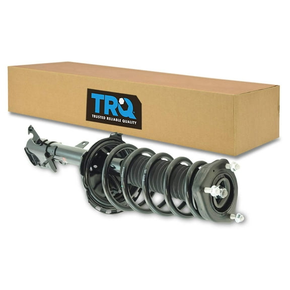 TRQ Rear Left Complete Strut & Coil Spring Assembly Drivers Side Fits Select 2009-2012 Toyota Venza