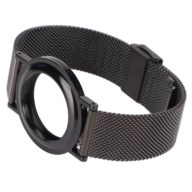 Children Black Wristbandfor IOS Locator,Children Watch Band Washable Aluminum Alloy Braceletfor IOS Locator Watch Band Casefor IOS Locator Finest Materials