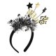 thumbnail image 5 of Happy New Year Headband for Party Made of Nonwoven Fabric and Plastic Multi Color 2025 Style, 5 of 5