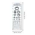 Weiwei Eye Chart Standard Visual Testing Chart Children Vision Eye