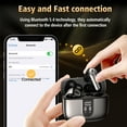 thumbnail image 3 of VEATOOL Bluetooth Headphones True Wireless Earbuds 65H Playback Power Display Earphones with Wireless Charging Case IPX7 Waterproof in-Ear Earbuds with Mic for TV Smart Phone Computer Laptop, 3 of 10