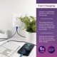 thumbnail image 4 of Cargador de pared USB Philips DLP1032Q/37 32W para iPhone iPad, 4 of 5