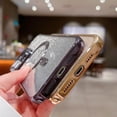 thumbnail image 6 of for iPhone 12 Pro Max Magnetic Case Compatible with MagSafe,Full Protection Slim Shockproof Elegant Anti-Scratch Back Glitter Case with Camera Lens Protector Dust-Proof Net Case 6.7" Gold, 6 of 12
