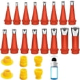 thumbnail image 3 of BUYISI Stainless Steel Caulk Nozzle Applicator Caulking Finisher Silicone Sealant Set C, 3 of 9