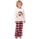 thumbnail image 2 of 2024 Conjunto de pijamas de manga larga con estampado de Papá Noel para padres e hijos, ropa para el hogar, europea y americana, disponible, 0561, 2 of 5