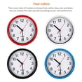 thumbnail image 3 of Reloj De Pared Redondo, Relojes De Cocina Para Dormitorio, Reloj De Pared De Cuarzo, Movimiento Silencioso Adecuado Para El Hogar Cateissary HA025093-03, 3 of 6