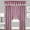 Burgundy, variant on Buffalo Check Gingham Window Panel Single - 42" x 84" - 6 Colors