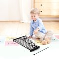 thumbnail image 4 of 25 25 Note Glockenspiel Xylophone Wooden Base Aluminum Bars with 2 Mallets Educational Musical Instrument Percussion Gift with Carrying Bag, 4 of 6