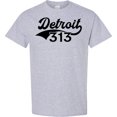thumbnail image 3 of Inktastic Detroit 313 T-Shirt, 3 of 5