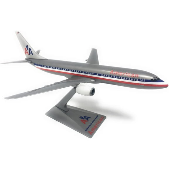 Flight Miniatures American Astrojet 737-800 Model | 1:200 Scale Plastic Snap-Fit Model Airplane