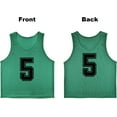 thumbnail image 2 of YOUI-GIFTS RE-HUO&nbsp;12 Pack&nbsp;Numbered（1-12） Scrimmage&nbsp;Vests/Sport Pinnies/Training&nbsp;Bibs&nbsp;for Basketball ,Soccer, Volleyball and Baseball, 2 of 7
