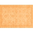 thumbnail image 1 of Ahgly Company Indoor Rectangle Abstract Orange Modern Area Rugs, 5' x 8', 1 of 4