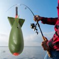 thumbnail image 4 of Carp Fishing Rockets Feeder 3 Tamaño Bomba Señuelo Cebos Maker Tackle (Verde S), 4 of 6